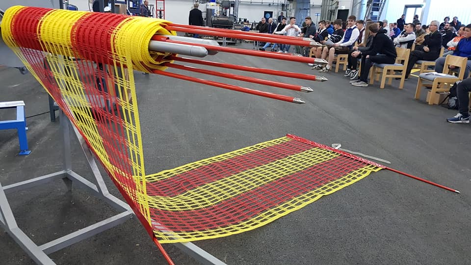 ein innovativer Pistennetz-Aufwickler