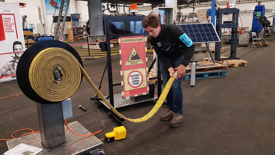 Automatischer Schlauchwickler