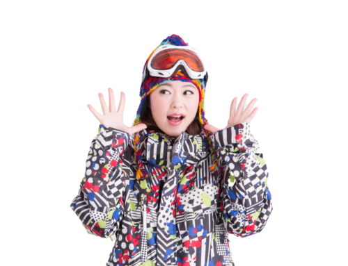 How do Americans and Chinese behave on an alpine ski holiday?