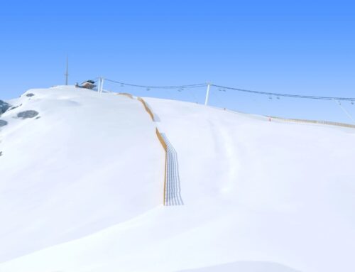 Snow fences for better snow coverage: how does it work?